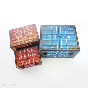 Nice Container Design 3 Pieces Jewlery Box and Storage Box Set