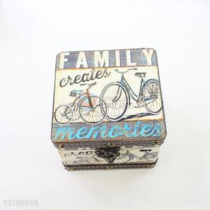 Most Fashionable Bikes Printed 2 Pieces Jewlery Box/Case Set