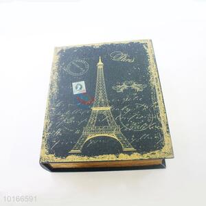 Tower Printed Book Shaped 3 Pieces Jewlery Box and Storage Box Set