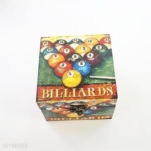 Fashionable Billiards Printed 2 Pieces Jewlery Box/Case Set
