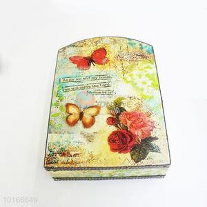Beautiful Butterfly and Flower Printed Key Box/Holder