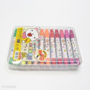 New 24 Colors Kids Drawing Painting Crayons Oil Pastels