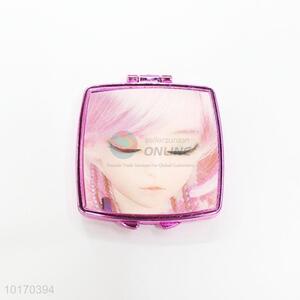 Most Fashionable Design Mini Square Plastic Cosmetic Mirror