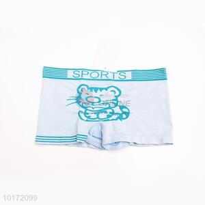 Cute Tiger Printed Blue Children's Underpants for Sale