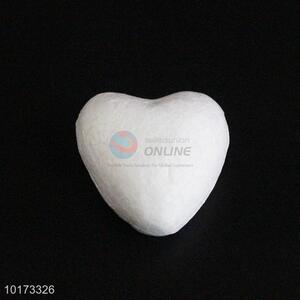 Factory Direct White Foam Craft in Heart Shape Christmas Ornament