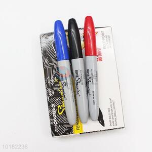 Three Colors Water Color Marker Pen for Paint Draw School Supplies