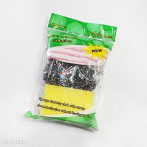 Kicthen cleaning brush ball cleaning sponge sets