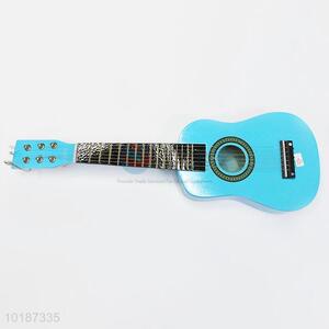 Fashion instrument blue acoustic guitar