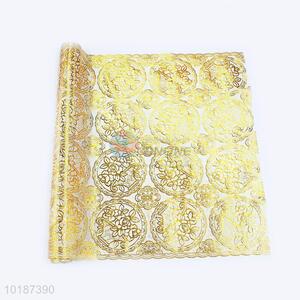 Wholesale Golden PVC Placemat/Table Mat