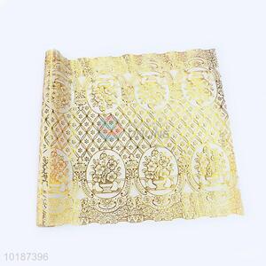 New Product Golden PVC Placemat/Table Mat