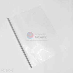 Simple Design A4 Size White PP File Folders