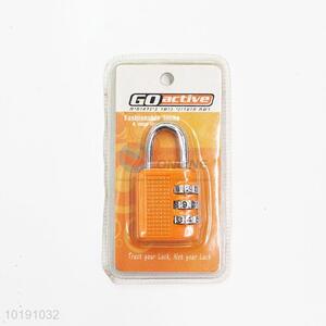 Cool popular new style orange combination lock