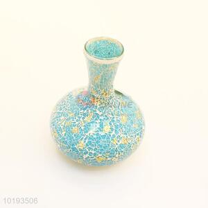 Home decorative antique flower vase glass crafts