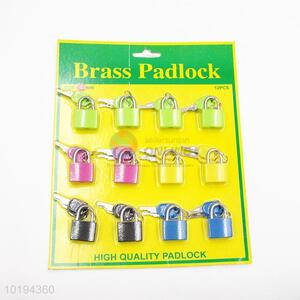 Wholesale 20mm Multi-color Brass Padlock