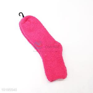Cheap Price Red Women Warm Socks for Sale