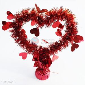 Sparkling Heart Table Centerpieces for Wedding Table Decorations