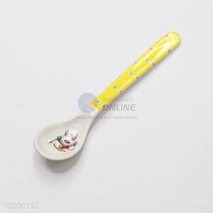 Cheap Price Wholesale Tableware Plastic Spoon Printing Coffee Soup Spoon