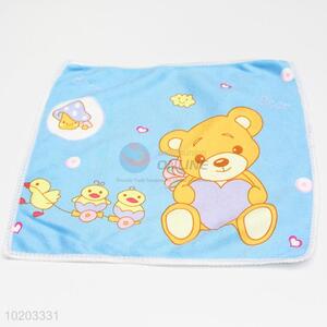 Lovely blue kids small hand towel,microfiber cleaning towel