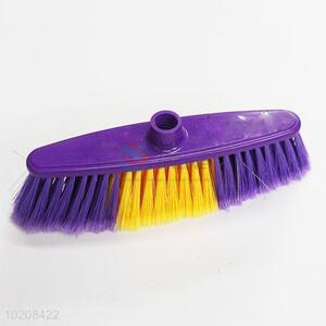 Household purple cleaning broom head