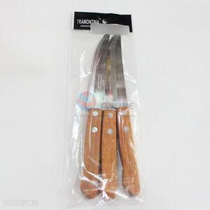 3 Pieces/Set Hot Sales New Style Serrated Bread Knife