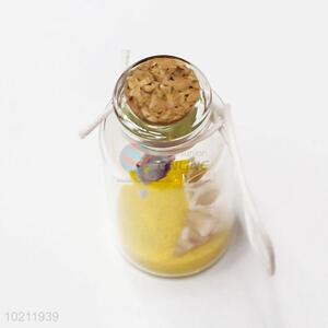Fashion Style Wish Bottle Glass Bottle Load Sand and Shell