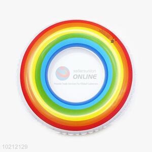 Colorful Striped Swimming Ring For Children