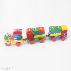 Hot sale train toys/building blocks