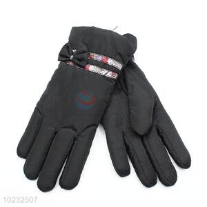 Popular low price high sales black women glove
