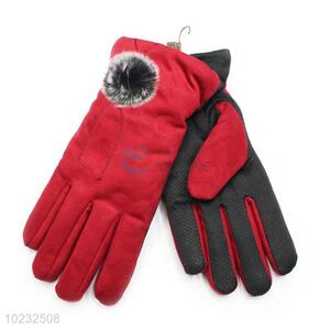 New product cheap best red women glove