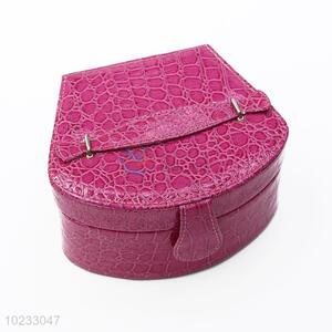 Latest Design PU Leather Jewelry Storage Box With Handle