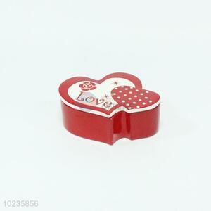 Fashionable low price loving heart shape jewelry box