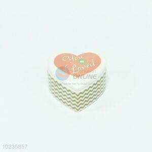 Cute cheap loving heart shape jewelry box