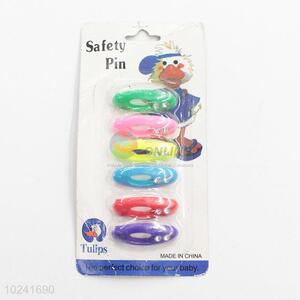 Wholesale cheap plastic scarf buckle set/safety pin
