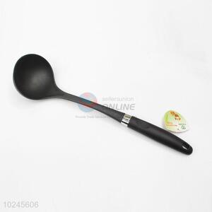 Black Color Nylon Kitchen Soup Ladle Spoons