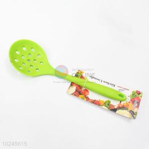 Green Color Silicone Leakage Ladle for Promotion