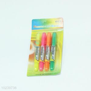 Wholesale cheap high sales 4pcs highlighters