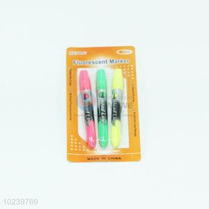 Popular top quality 3pcs highlighters