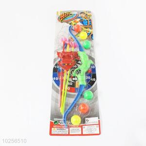 Factory Direct Bow and Arrow Set Safe Plastic Shooting Toys with Table Tennis