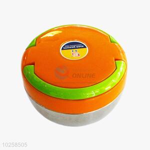 Normal low price orange&green lunch box