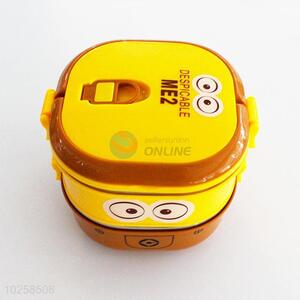 Fashion style low price cool yellow lunch box