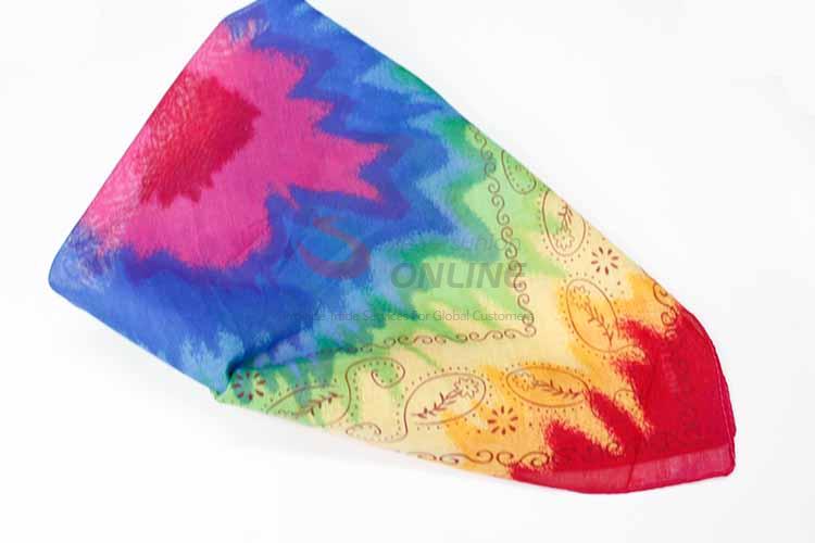 Colorized 100% Cotton Printing Head Kerchief Square Bandana