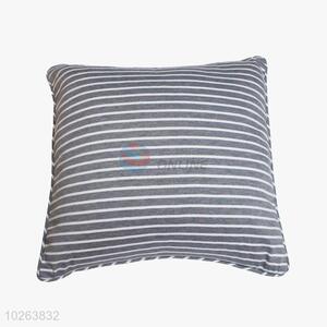 Cheap cute simple stripe pillow
