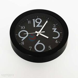 Hot-selling popular latest design round black clock