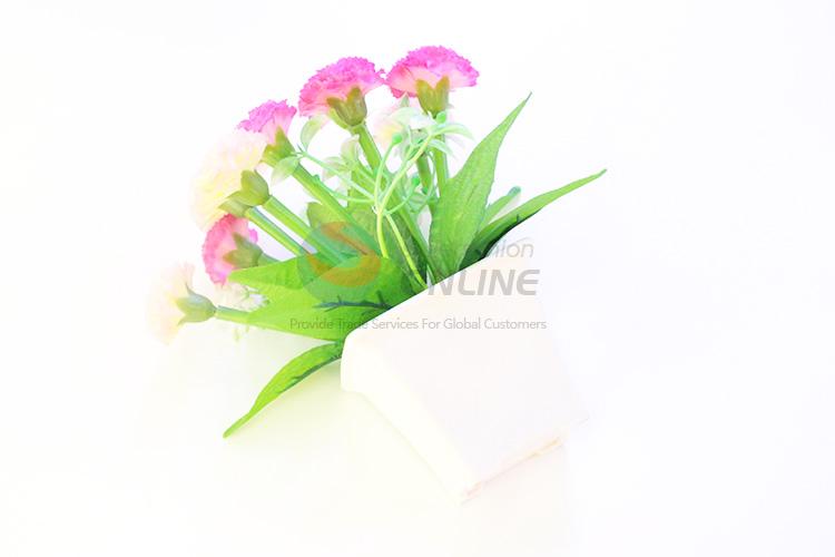 High quality promotional artificial flower pot/fake potted plant