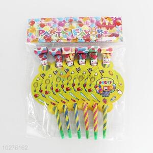 Paper Kids Blowing Toy Party Favor