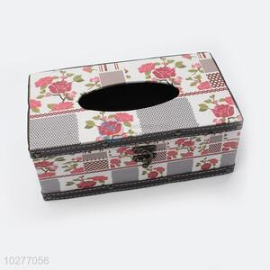 Recent Design Flower Pattern Paper Towel Box