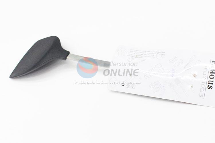 Black Cooking Shovel Stainless Steel Kitchen Utensils With Handle
