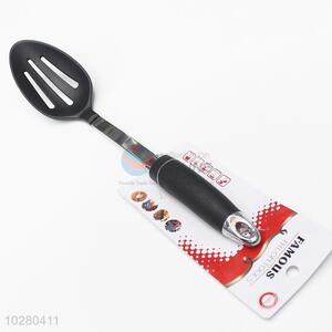 Wholesale Cheap Black Stainless Steel Skimmer Spoon