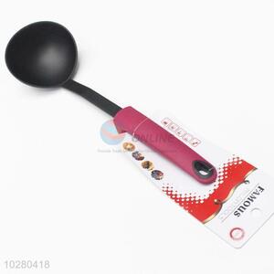 Black Rubber And Plastic Spoon Rice Spoon For Promotional