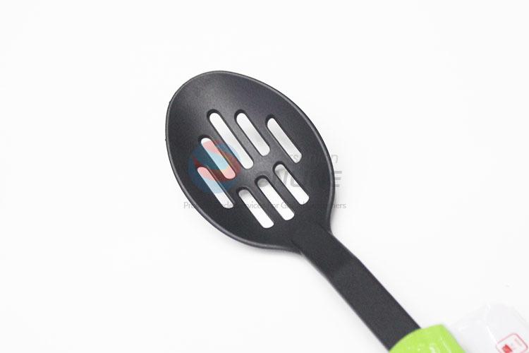 Skimmer Spoon/Strainer Ladle Plastic With Rubber Handle